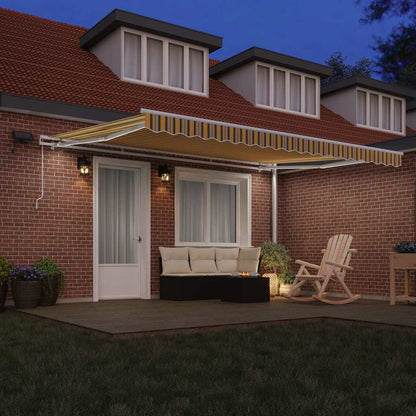 Tenda Retrattile con Multicolore 450 ×300 cm Tessuto - homemem39