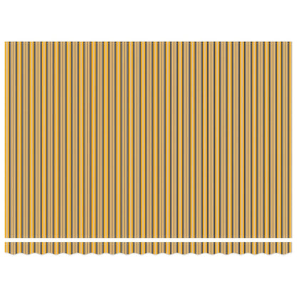 Tenda retrattile Multicolore 450 × 300 cm Poliestere e Metallo | homemem39