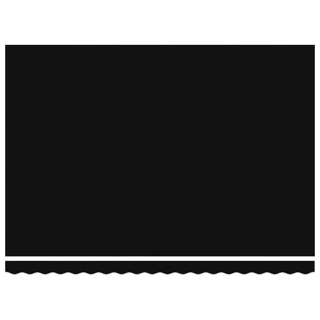 Tenda Retrattile Nera Nero 450 × 300 cm Tessuto