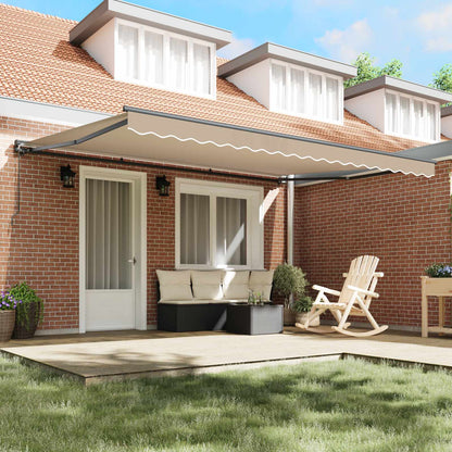 Struttura della tenda Beige 450 × 300 cm | homemem39