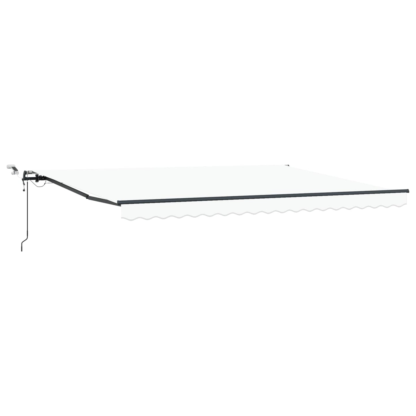 Tenda retrattile Bianco 450 × 300 cm Poliestere | homemem39