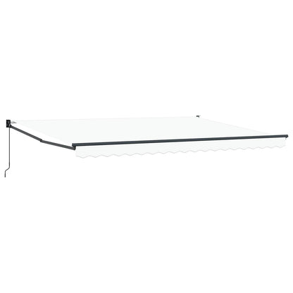 Tenda retrattile Bianco 450 x 300 x 165 cm | homemem39