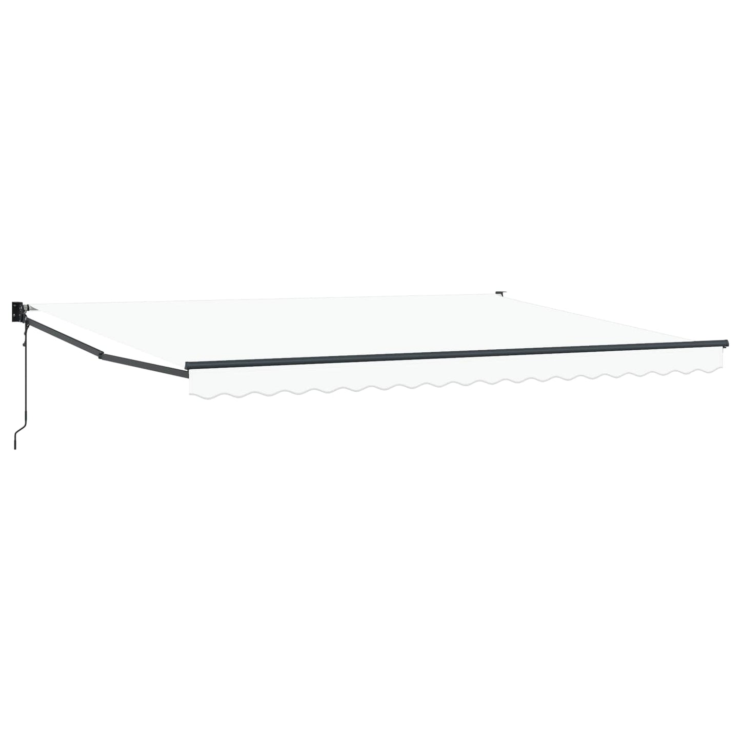 Tenda retrattile Bianco 450 x 300 x 165 cm Poliestere e Metallo | homemem39