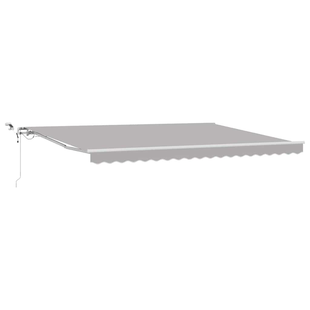 Tenda retrattile Grigio Chiaro 450 × 300 cm Poliestere | homemem39