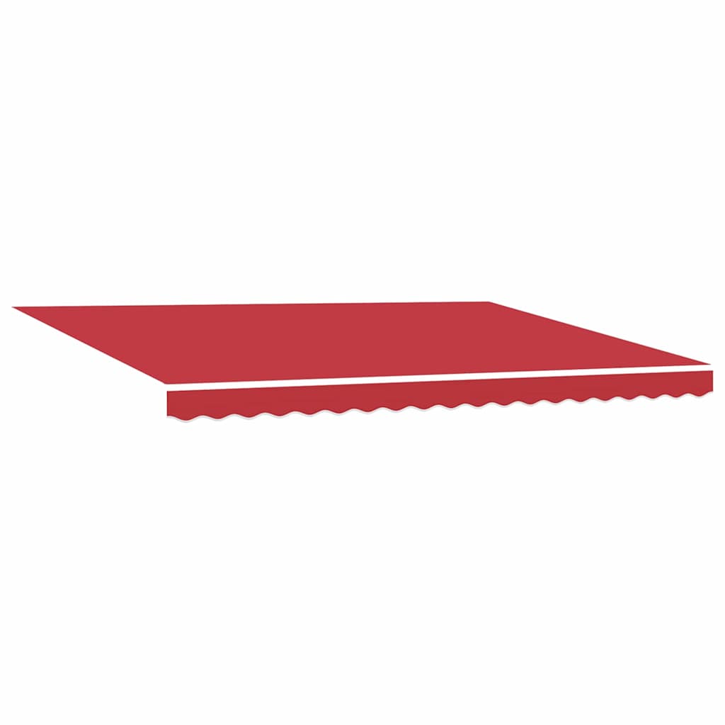 Tenda Retrattile Rosso 450 × 300 cm Tessuto