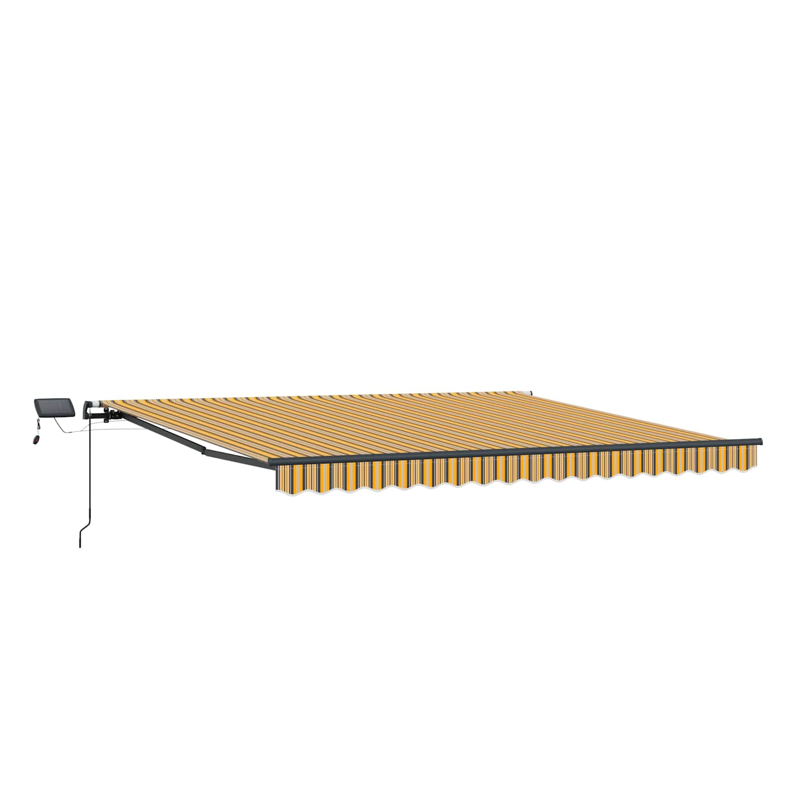 Tenda retrattile Multicolore 450 × 350 cm Tessuto e Alluminio | homemem39