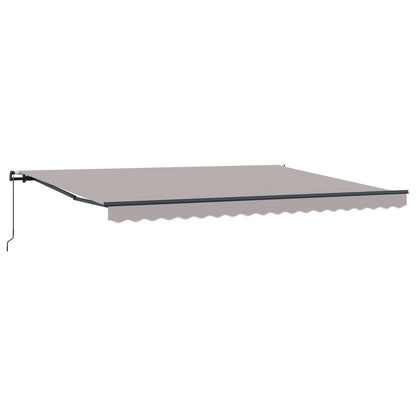 Tenda retrattile Grigio Chiaro 450 × 350 cm | homemem39