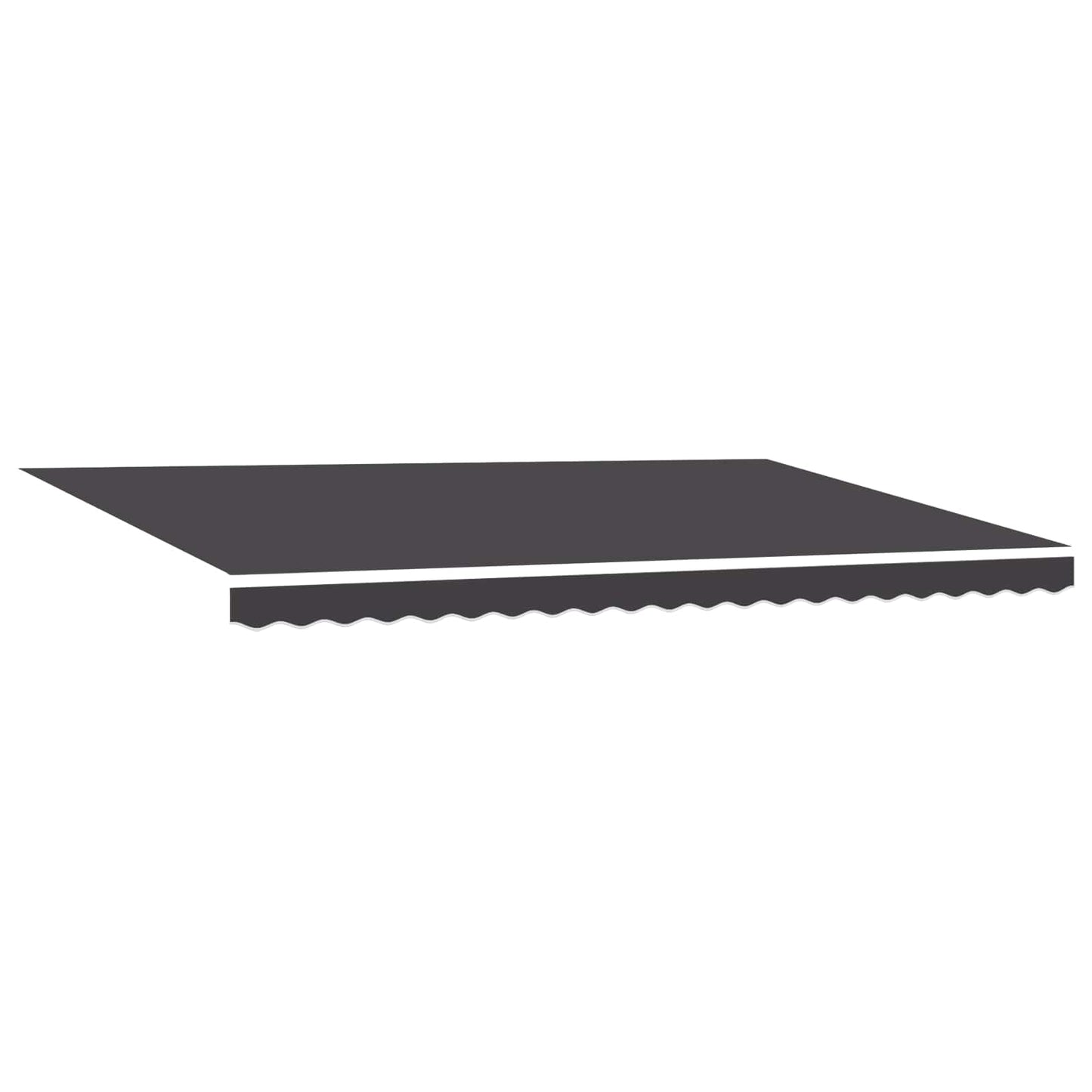 Tenda Retrattile Antracite 500 × 300 cm Poliestere e Alluminio | homemem39