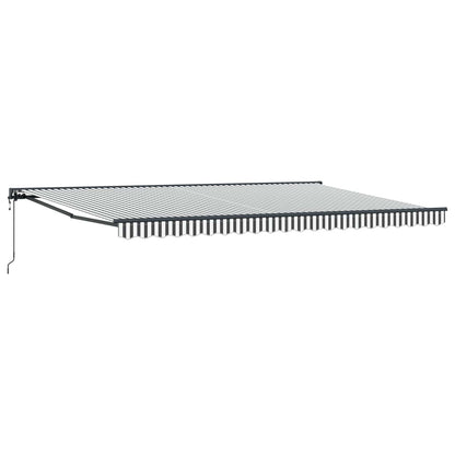Struttura della tenda Antracite e Bianco 500 × 300 cm