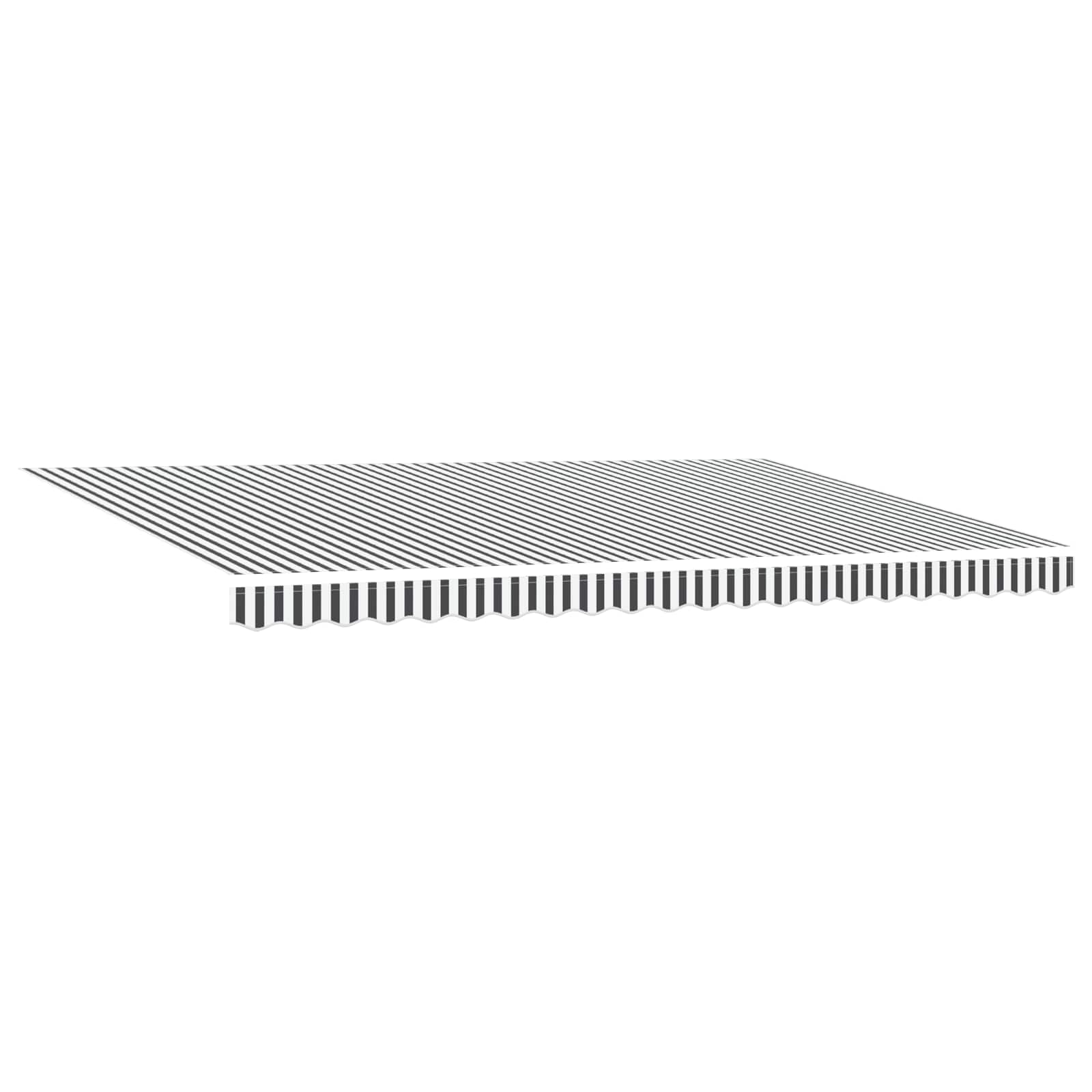 Struttura della tenda Antracite e Bianco 500 × 300 cm | homemem39