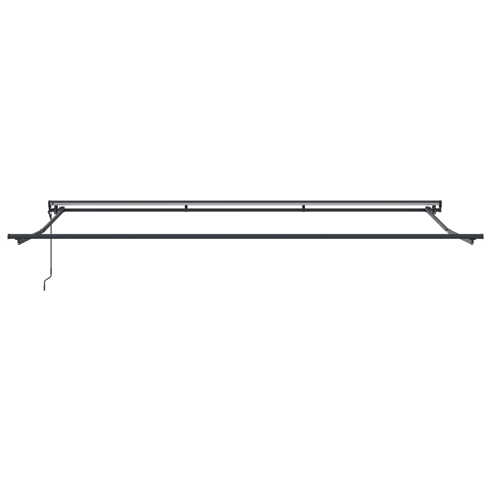 Struttura della tenda Antracite e Bianco 500 × 300 cm | homemem39