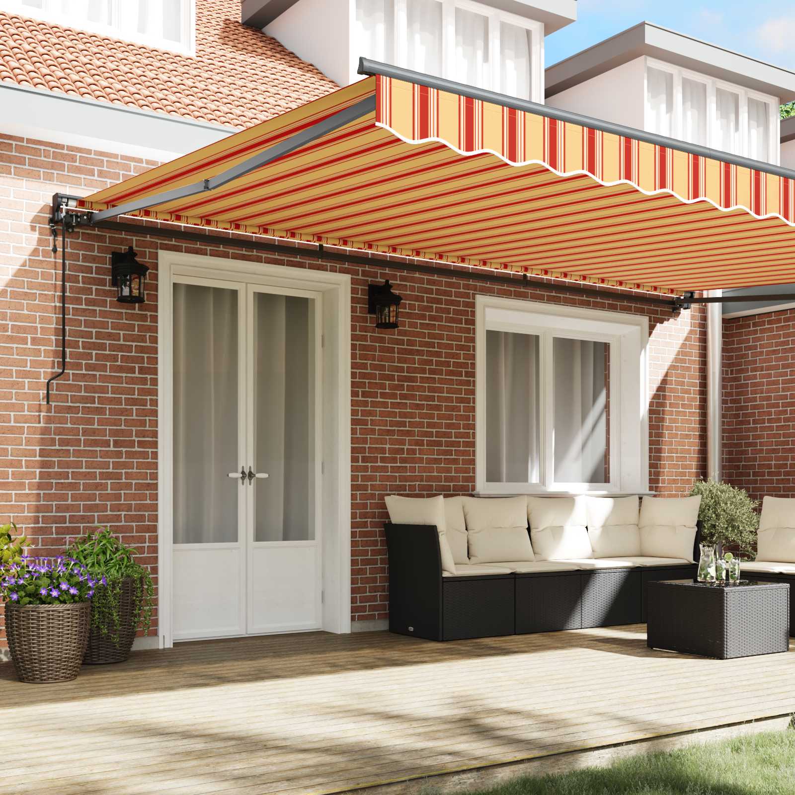 Struttura della tenda Multicolore 500 × 300 cm | homemem39