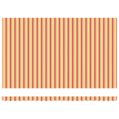 Tenda Retrattile Giallo e Arancione 500x300 cm Tessuto