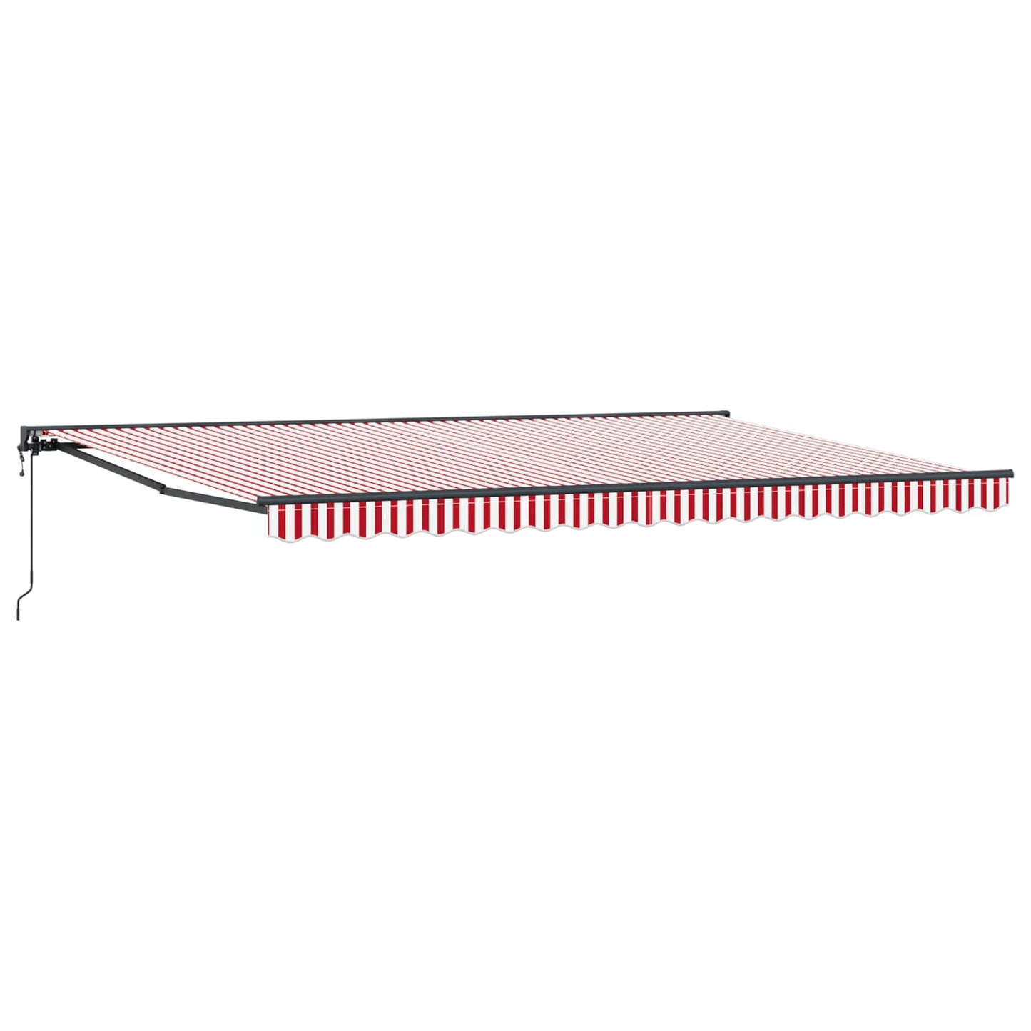 Struttura della tenda Rosso e Bianco 500 × 300 cm | homemem39