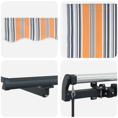 Tenda retrattile Multicolore 500 x 300 x 165 cm | homemem39