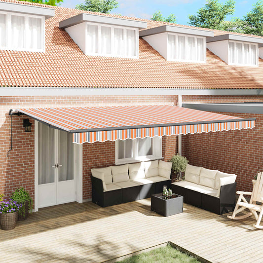 Tenda retrattile Multicolore 500 x 300 x 165 cm | homemem39