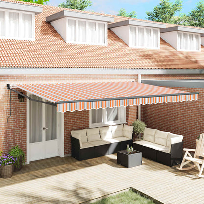 Tenda retrattile Multicolore 500 x 300 x 165 cm | homemem39