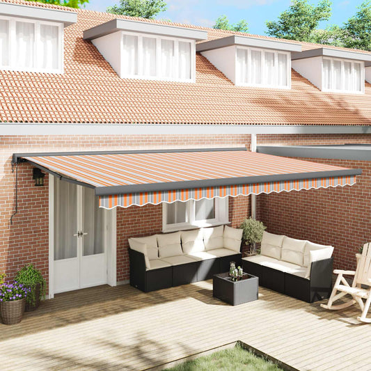 Tenda retrattile Multicolore 500 x 300 x 165 cm | homemem39