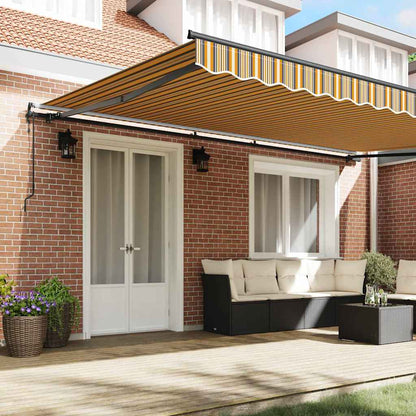 Tenda Retrattile Multicolore 500 ×300 cm Tessuto - homemem39