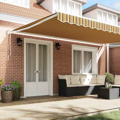 Tenda Retrattile Multicolore 500 × 300 cm Tessuto - homemem39