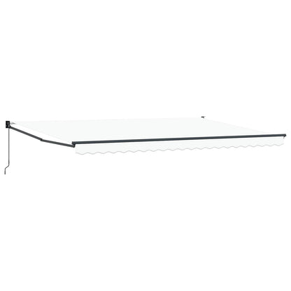 Tenda retrattile Bianco 500 x 300 x 165 cm | homemem39