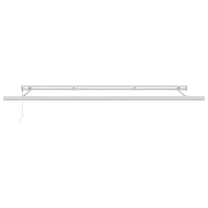 Tenda retrattile Bianco 500 × 300 cm Tela e Alluminio | homemem39
