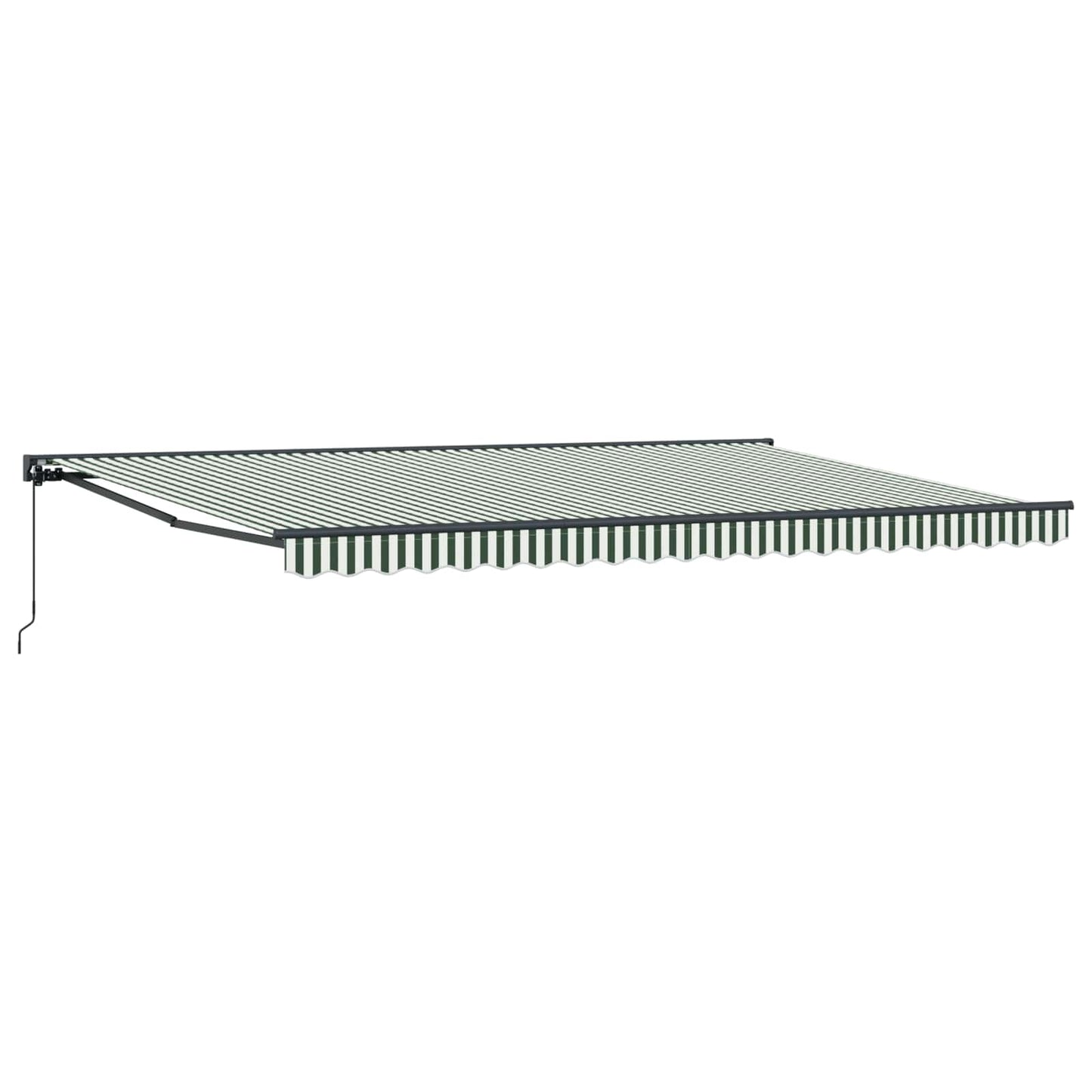 Struttura della tenda Verde e Bianco 500 × 300 cm | homemem39