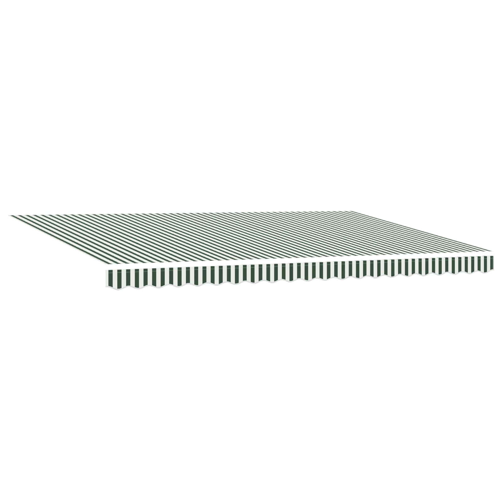 Struttura della tenda Verde e Bianco 500 × 300 cm | homemem39