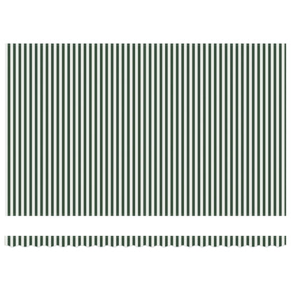 Struttura della tenda Verde e Bianco 500 × 300 cm | homemem39