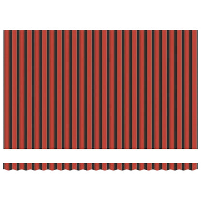 Tenda Retrattile 500 × 350 cm arancione e marrone - homemem39