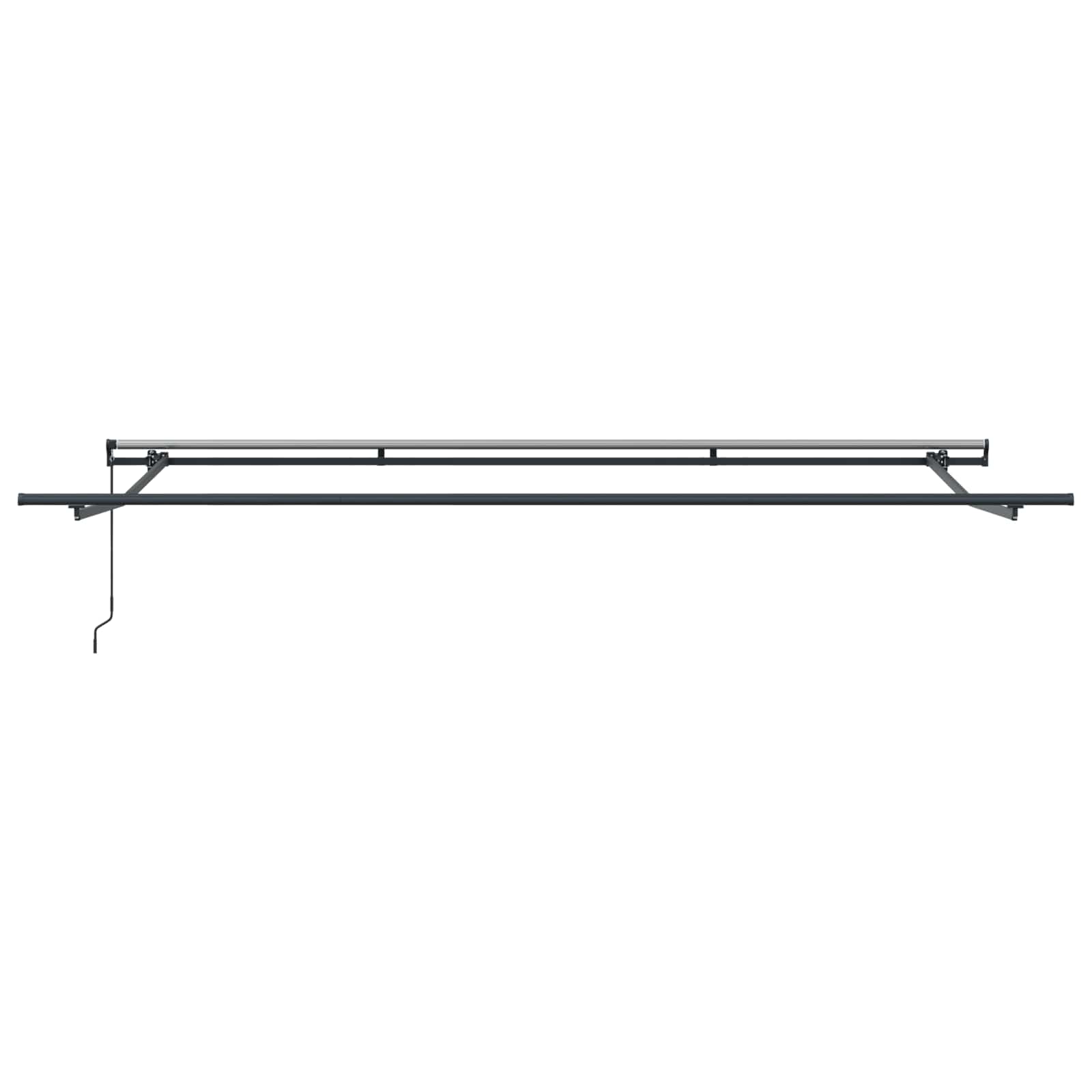 Tenda Retrattile arancione e marrone 500 × 350 cm | homemem39