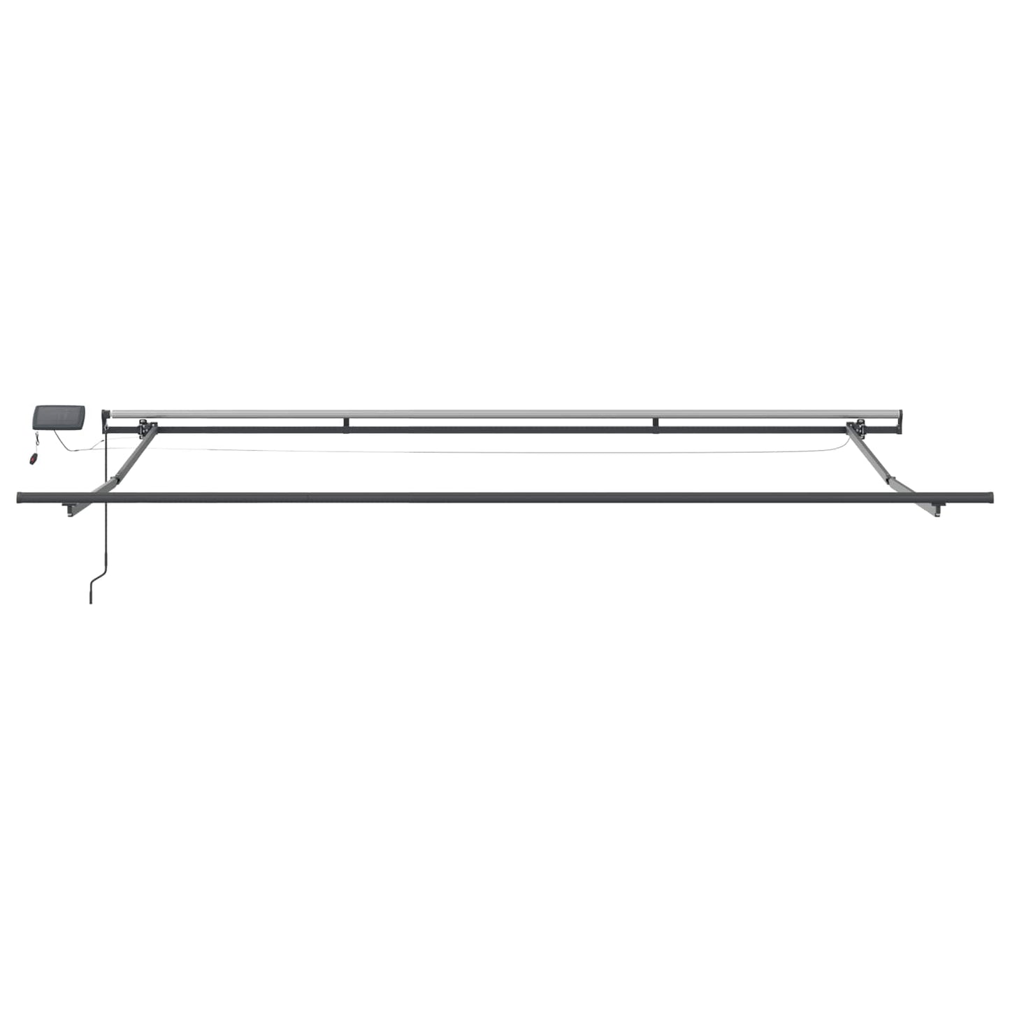 Tenda Retrattile arancione e marrone 500 ×350 cm Tessuto | homemem39