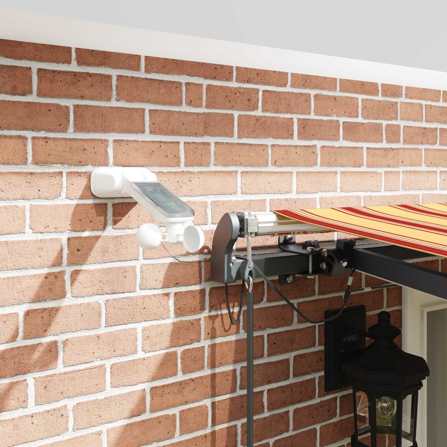 Tessuto per Tenda Giallo e Arancione 500 × 350 cm Poliestere | homemem39