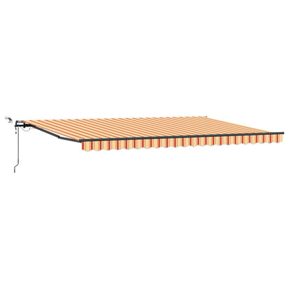 Tessuto per Tenda Giallo e Arancione 500 × 350 cm Poliestere | homemem39