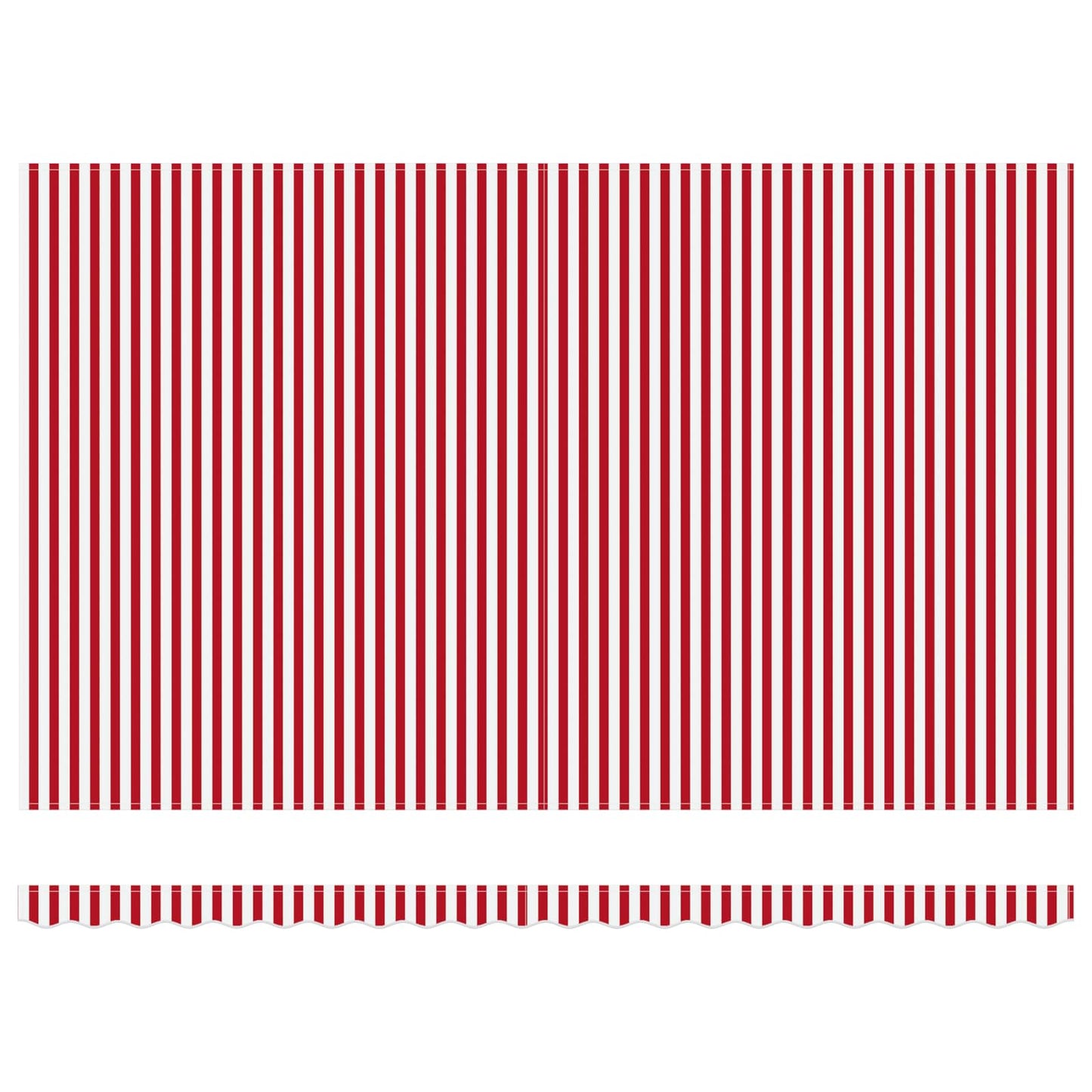 Tenda Retrattile Rosso e Bianco 500 × 350 cm | homemem39