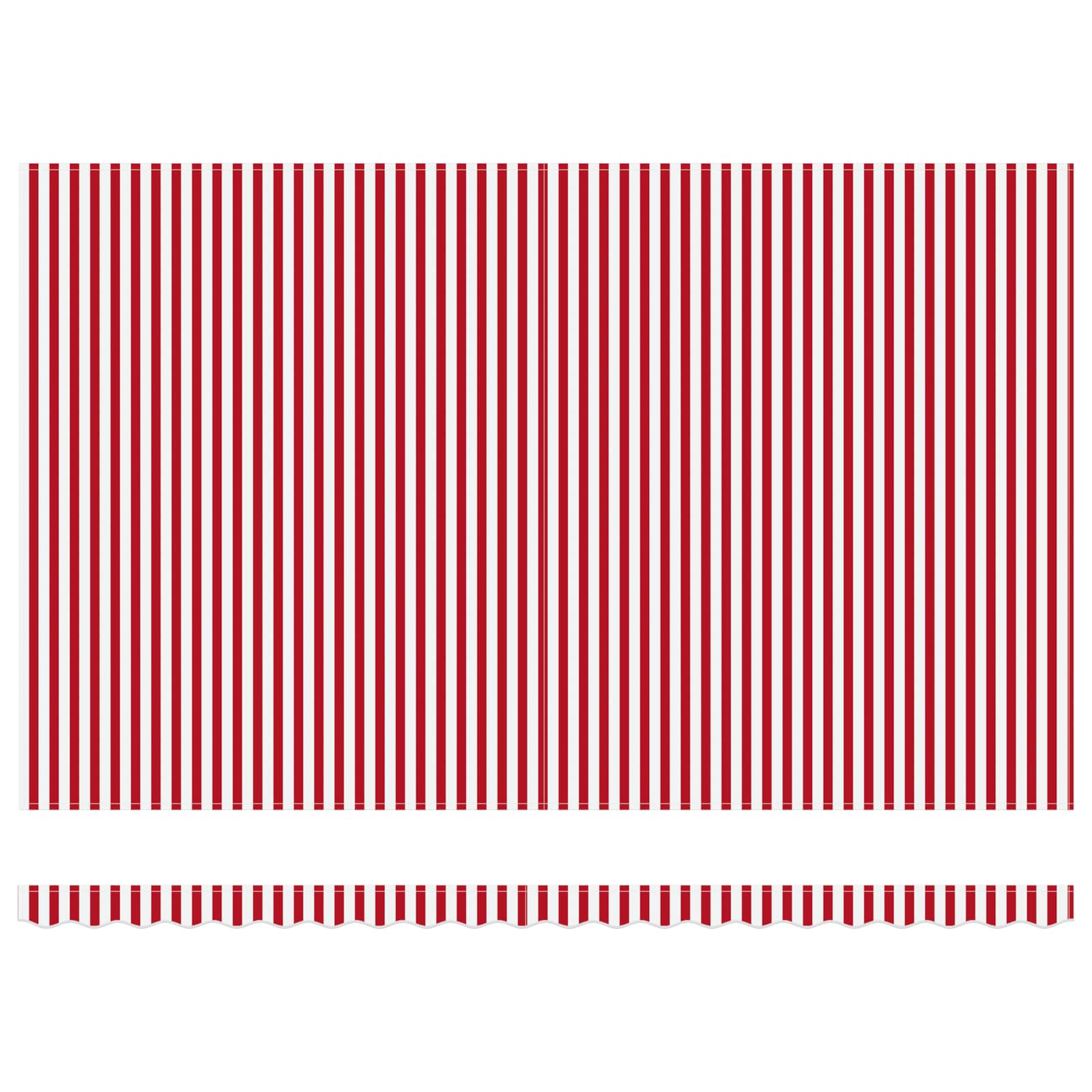 Tessuto per Tenda Rosso e Bianco 500 × 350 cm Poliestere | homemem39