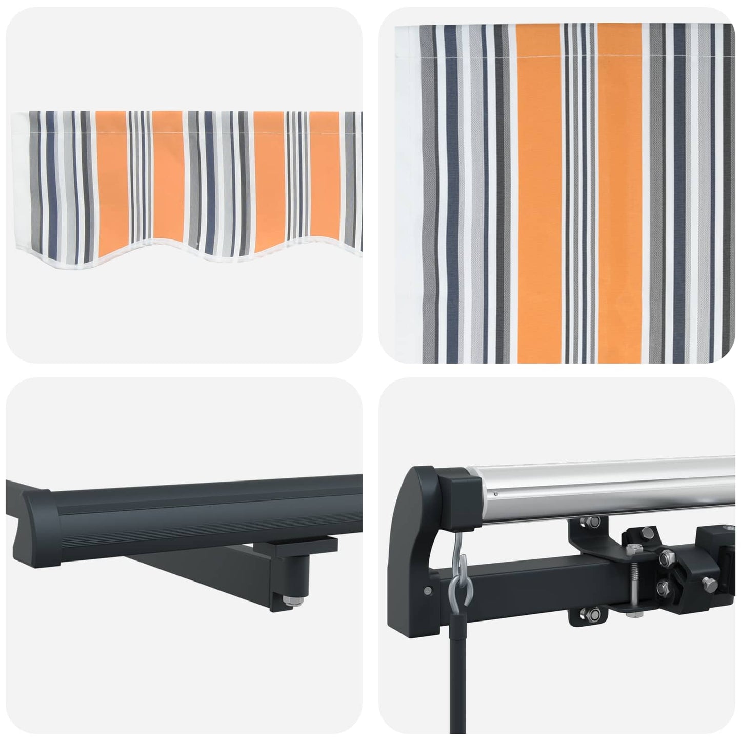Tenda retrattile Multicolore 500 × 350 cm | homemem39