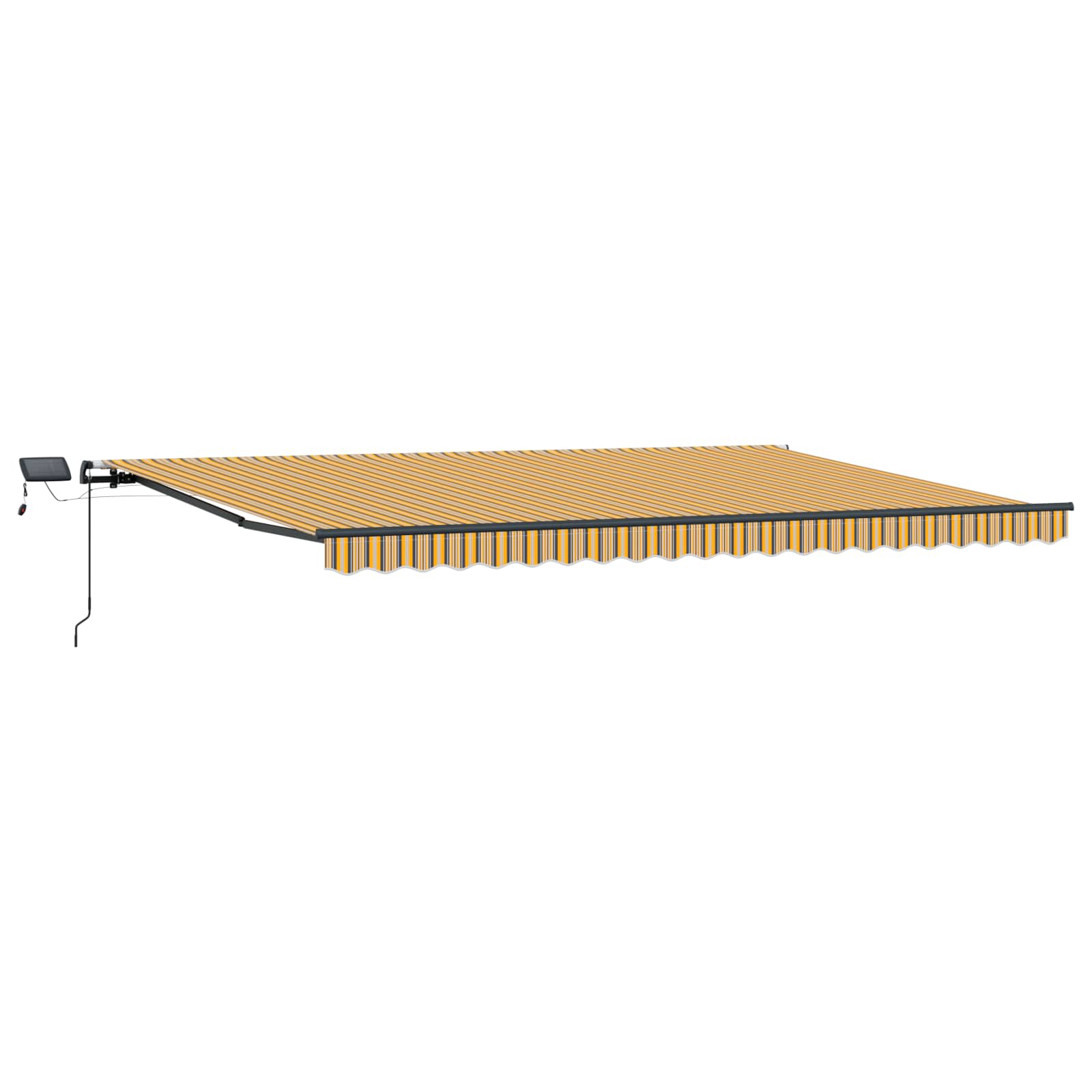 Tenda retrattile Multicolore 500 × 350 cm Tessuto e Alluminio | homemem39