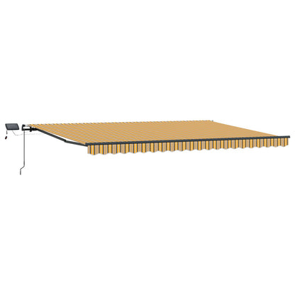 Tenda retrattile Multicolore 500 × 350 cm Tessuto e Alluminio | homemem39