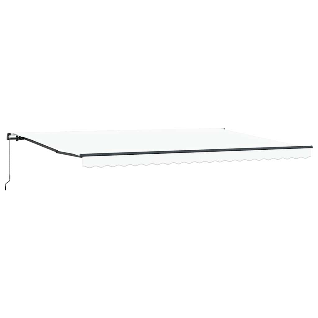 Tenda Retrattile Bianco 500 × 350 cm Tessuto - homemem39