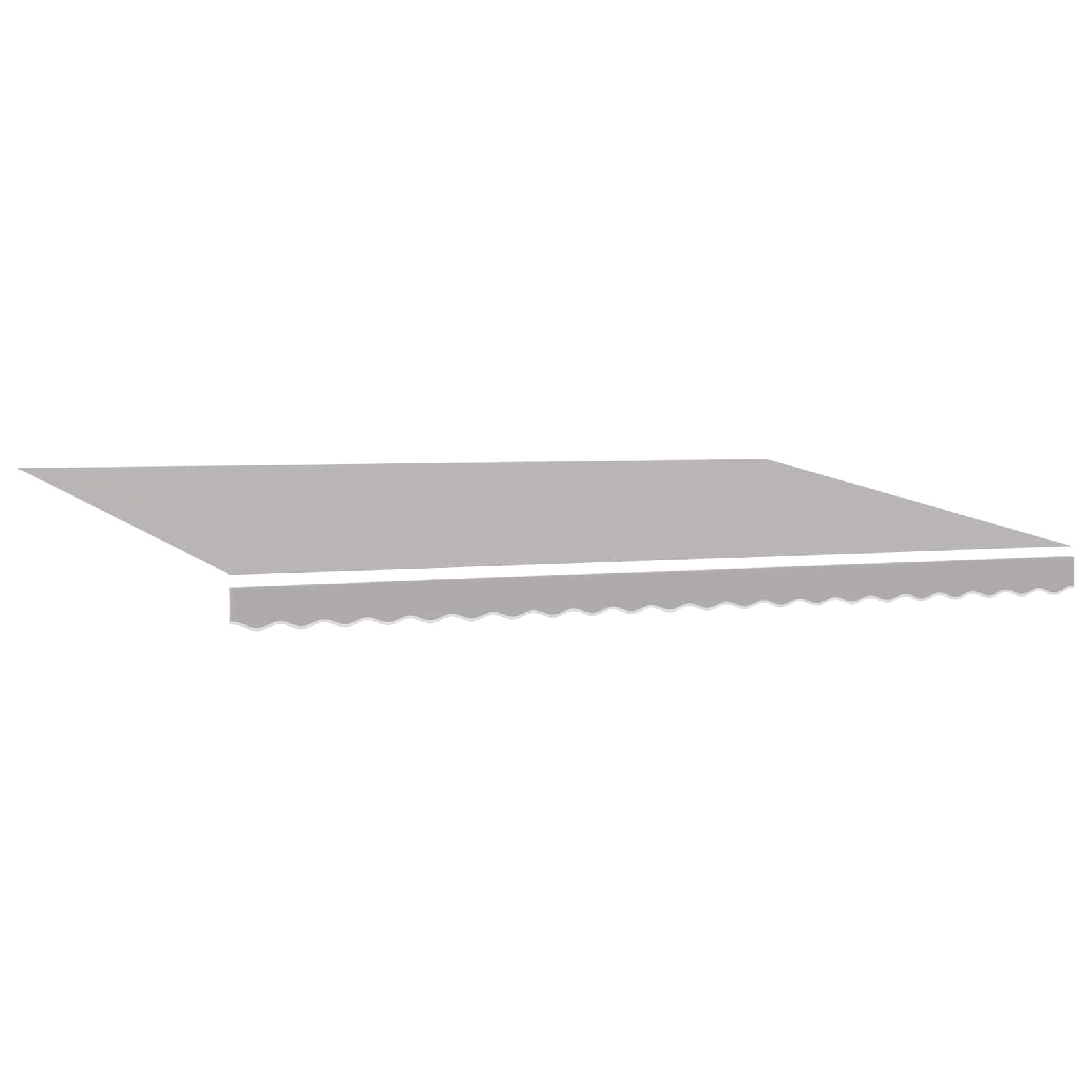 Tenda retrattile Grigio Chiaro 500 × 350 cm | homemem39