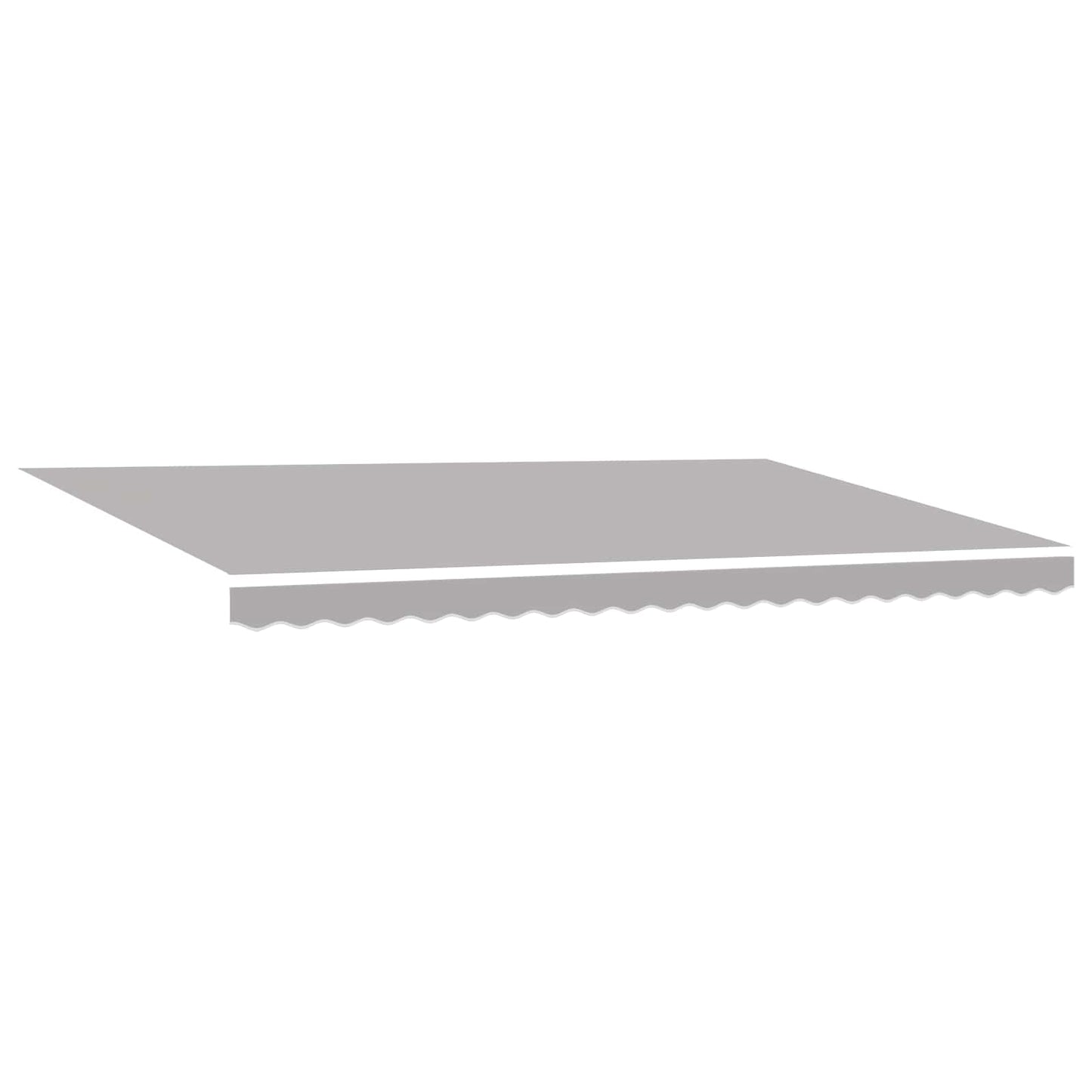 Tenda retrattile Grigio Chiaro 500 × 350 cm Poliestere | homemem39