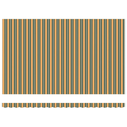Tessuto per Tenda con Verde e giallo 500 × 350 cm Poliestere | homemem39