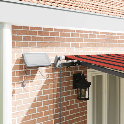 Tenda Retrattile arancione e marrone 600 ×300 cm Tessuto | homemem39