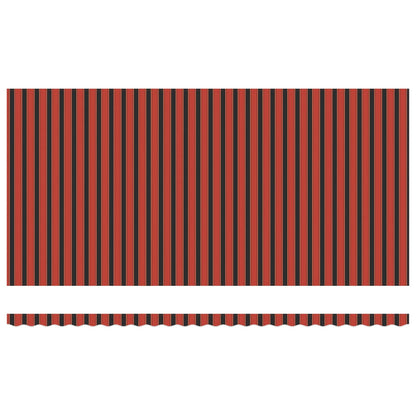Tessuto per Tenda arancione e marrone 600 × 300 cm Poliestere | homemem39