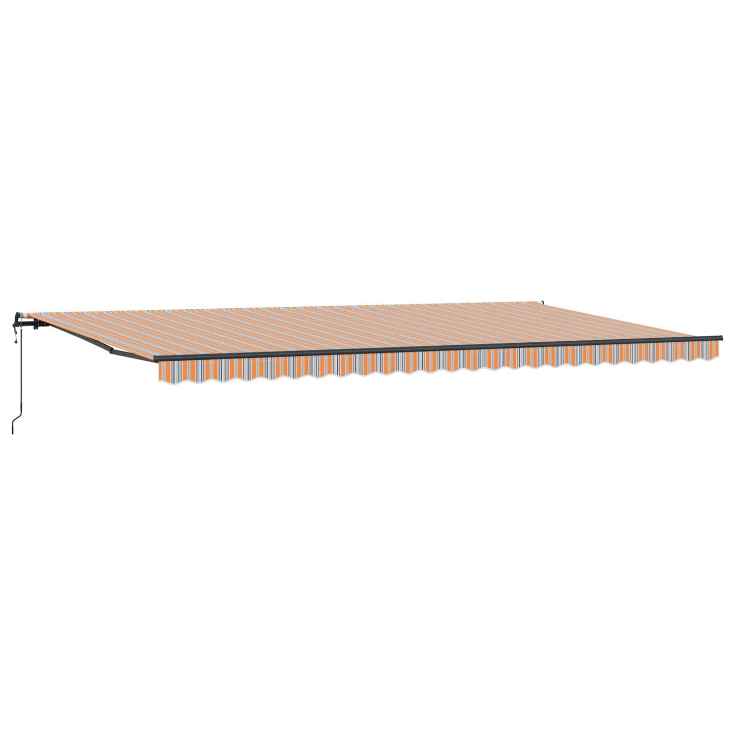 Tenda retrattile Multicolore 600 × 300 cm Tessuto e Alluminio | homemem39