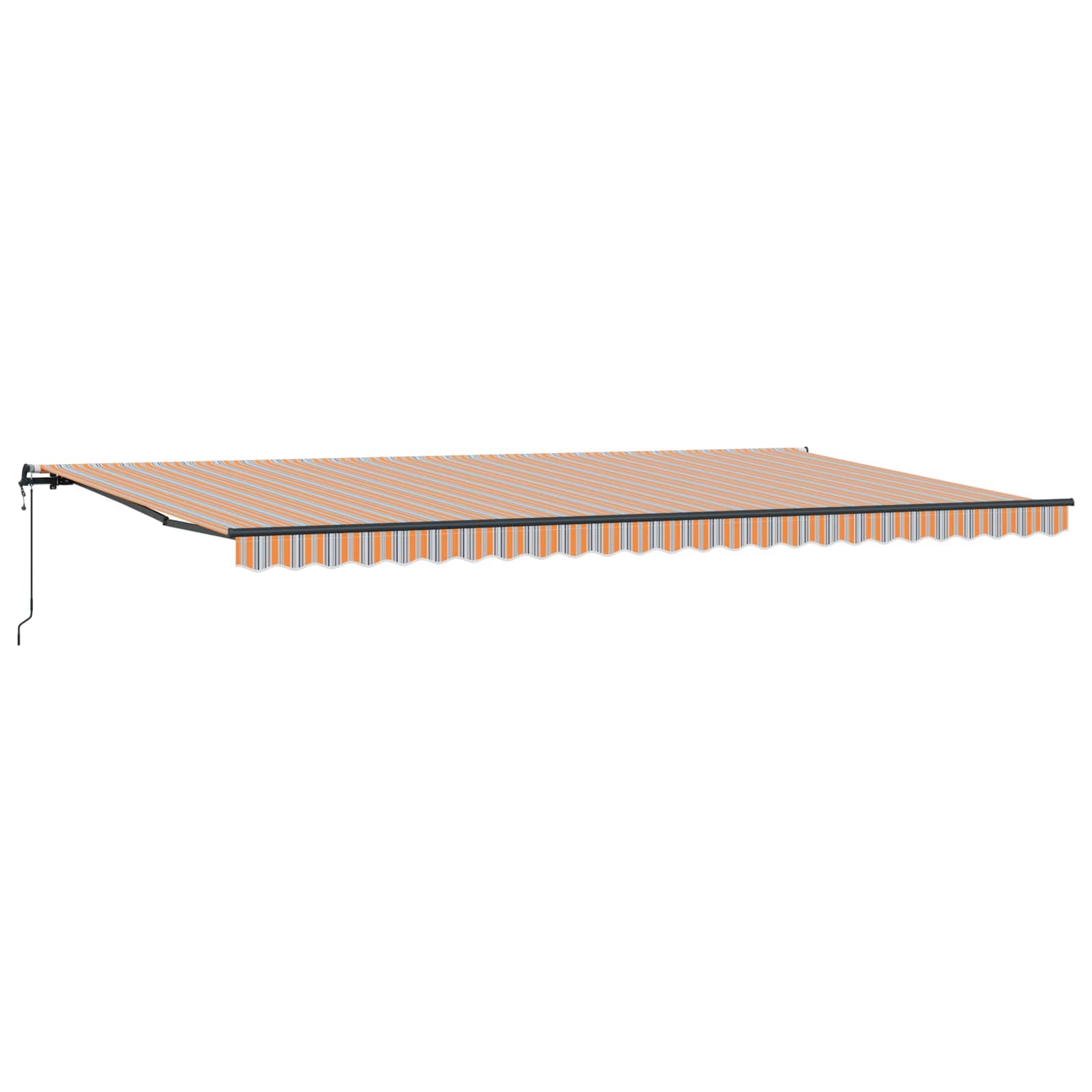 Tenda retrattile Multicolore 600 × 300 cm Tessuto e Alluminio | homemem39