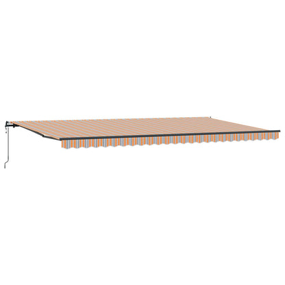 Tenda retrattile Multicolore 600 × 300 cm Tessuto e Alluminio | homemem39