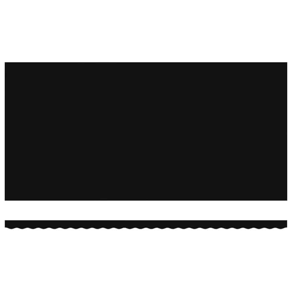 Tenda Retrattile con Nero 600 × 300 cm Tessuto