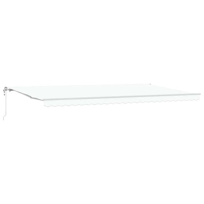 Tenda Retrattile 600 × 300 cm Bianco - homemem39